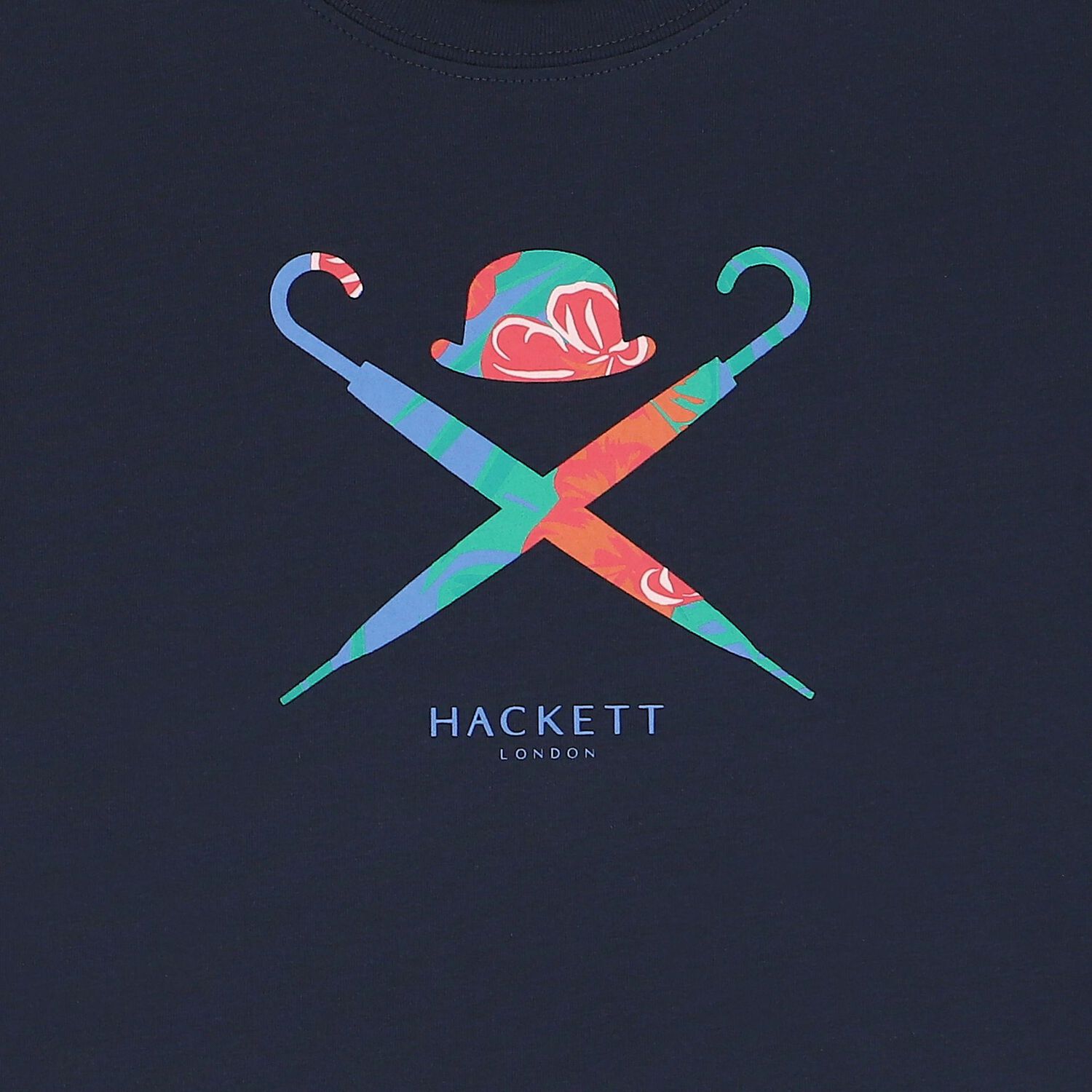 Boys Navy Blue Logo T-Shirt, 2, hi-res image number null