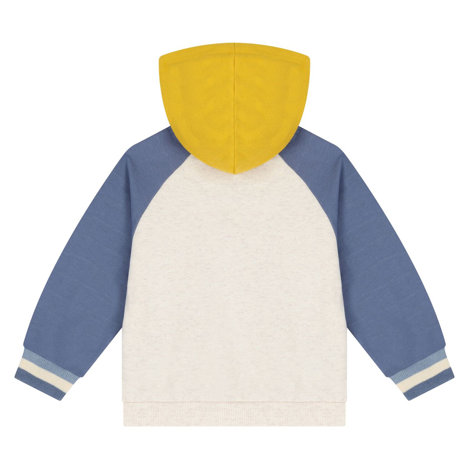 Younger Boys Ivory, Blue & Yellow 3-Piece Tracksuit, 1, hi-res image number null