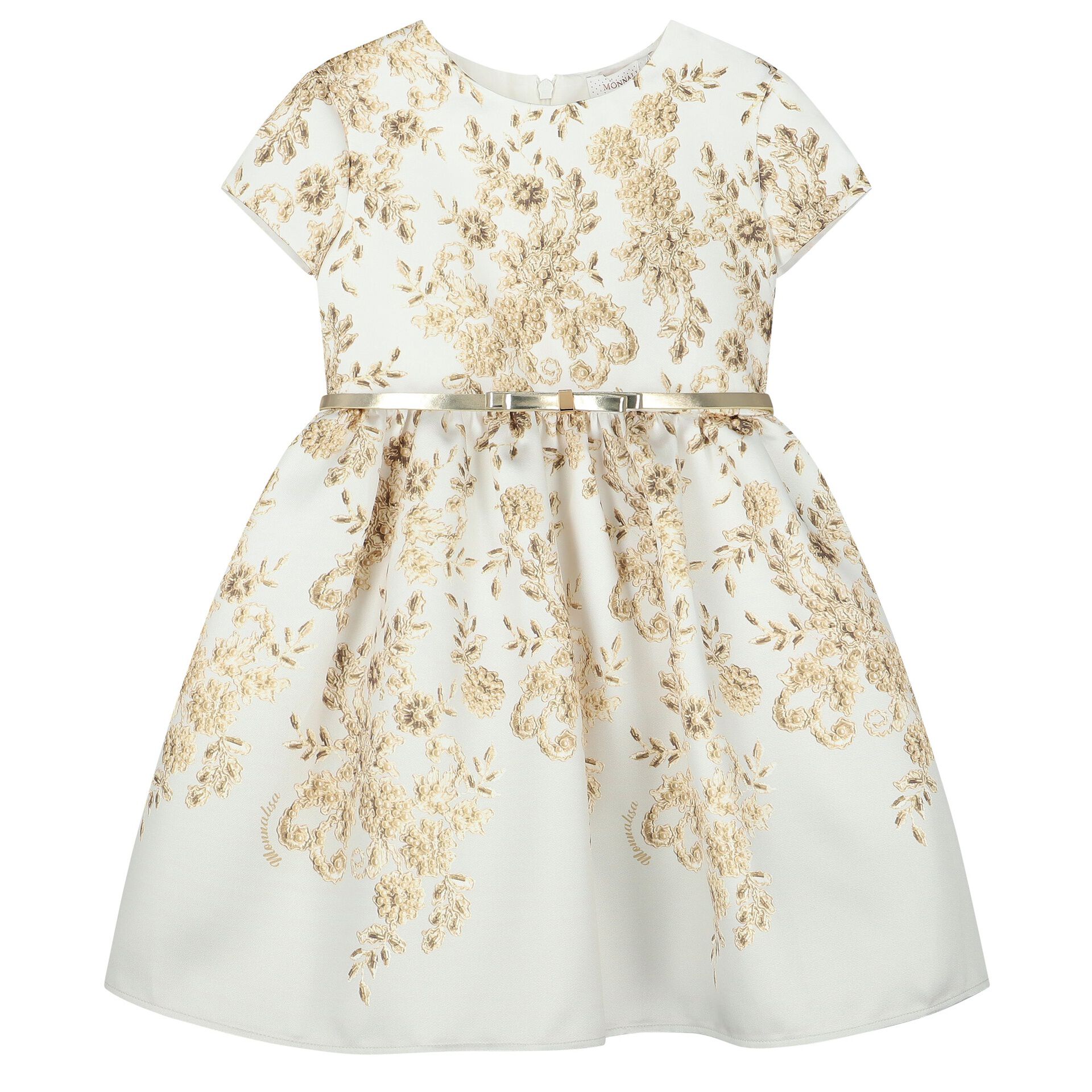 Pants MONNALISA Kids color White