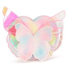 Girls Pink Butterfly Handbag, 1, hi-res