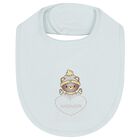 مريلة بشعار دب تيدي باللون أزرق للأولاد, 2, hi-res