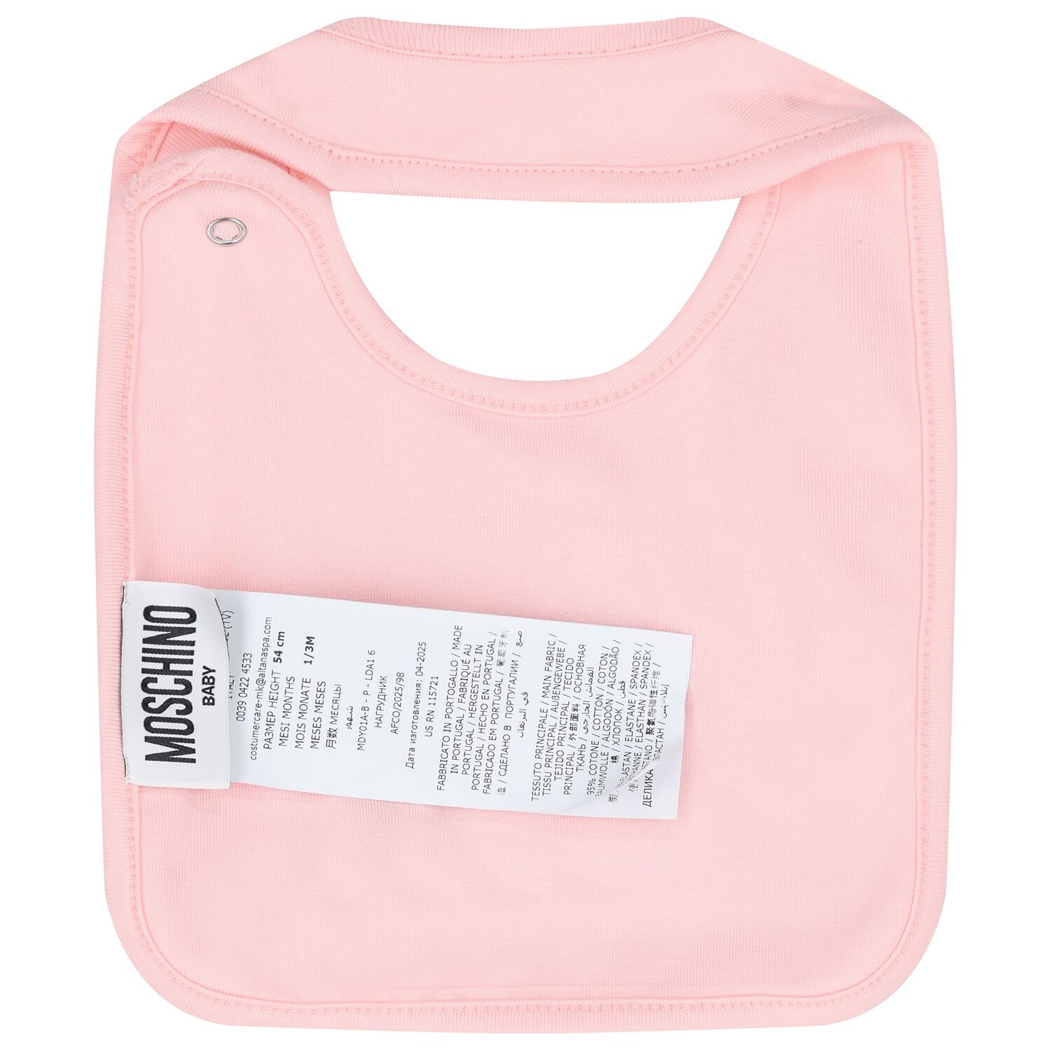 Baby Girls Pink Teddy Bear Logo Babygrow Gift Set, 1, hi-res