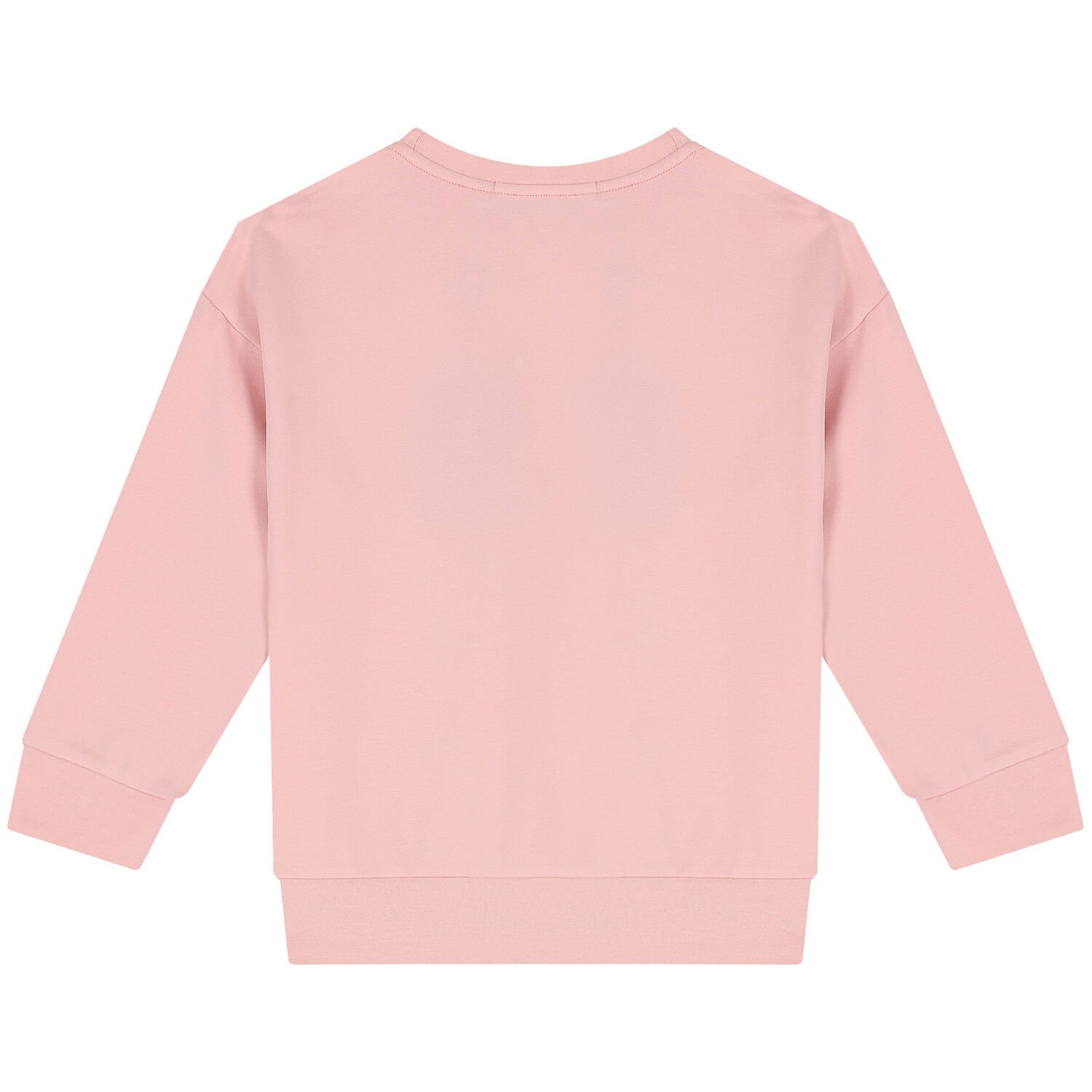 Girls Pink Logo Sweatshirt, 1, hi-res