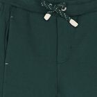 Boys Green Fleece Joggers, 2, hi-res