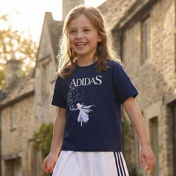 Girls Blue Disney T-Shirt