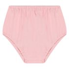 Baby Girls Pink Ruffled Tulle Dress Set, 1, hi-res