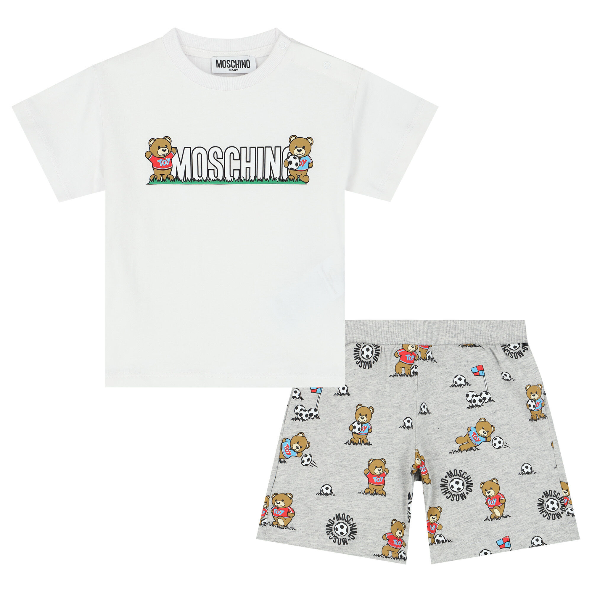 moschino shorts set