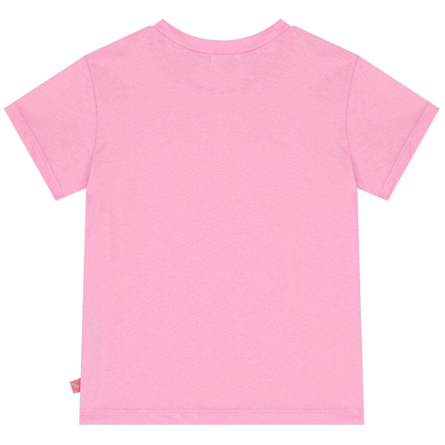 Girls Pink Embellished Heart T-Shirt, 1, hi-res