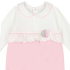 أفرول بنات بطبعة الزهور باللون الوردي, 3, hi-res