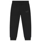 Boys Black Logo Tracksuit , 1, hi-res