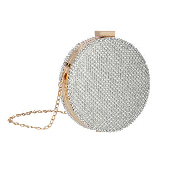 Girls Silver & Gold Embellished Bag