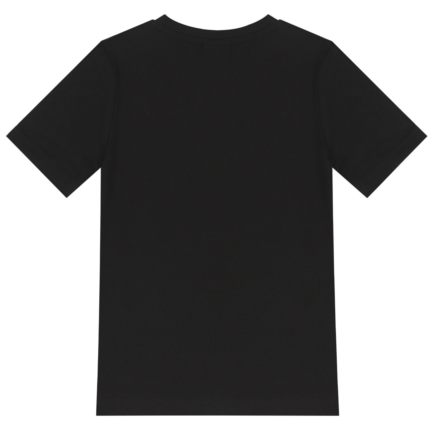 Boys Black Logo T-Shirt, 2, hi-res