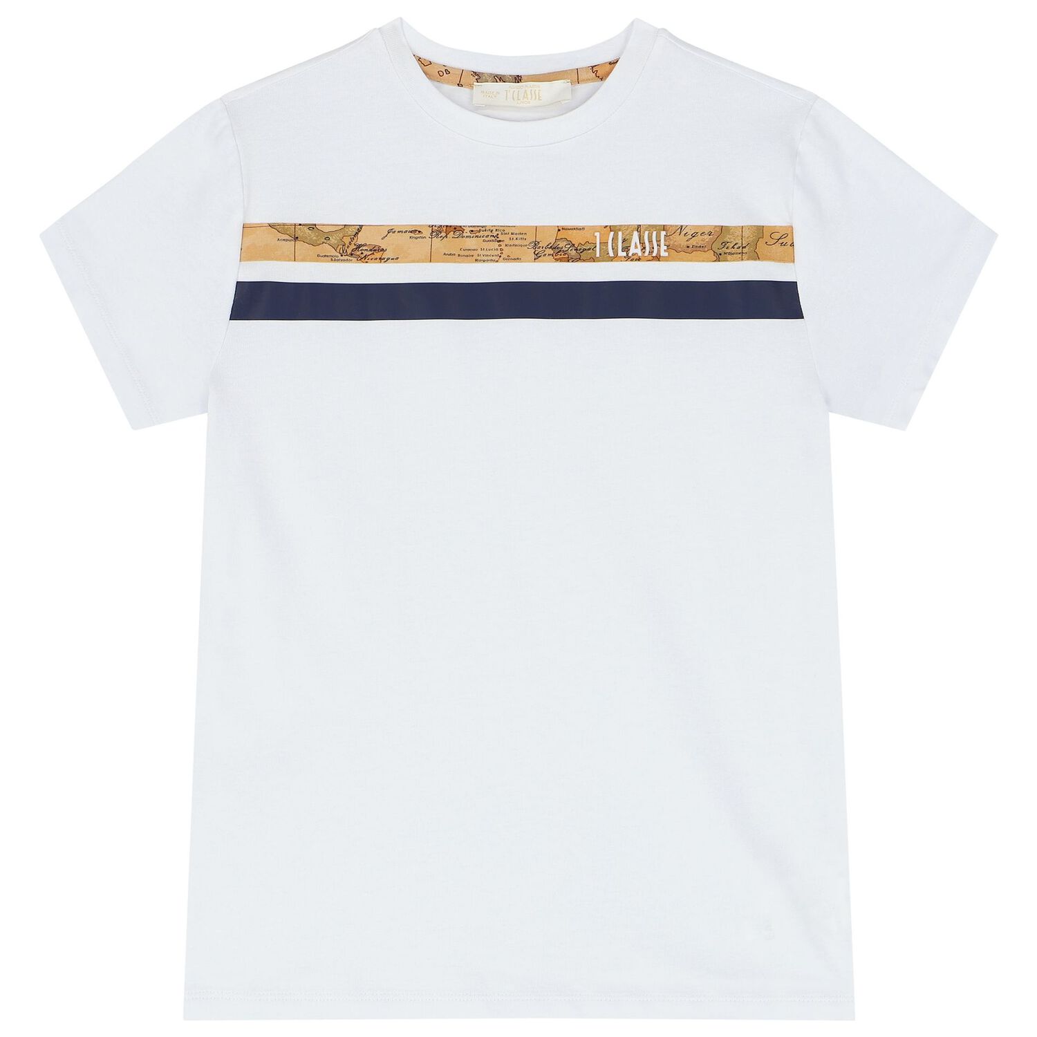 Boys White Logo Shorts Set, 1, hi-res image number null