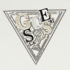 Girls White Sequin Logo T-Shirt , 1, hi-res