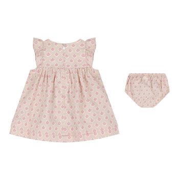 Baby Girls Beige Dress Set