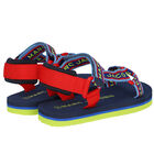 Multi-Coloured Logo Sandals, 1, hi-res