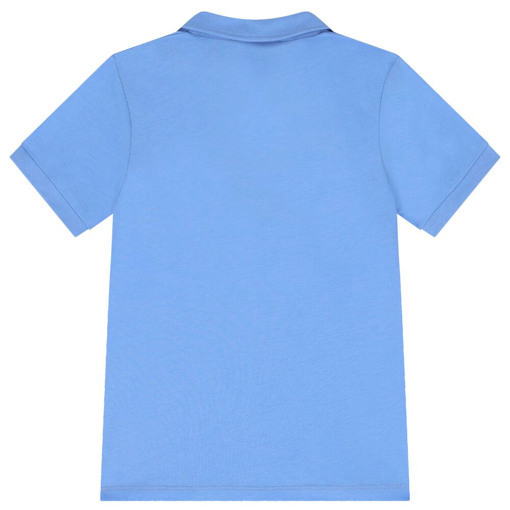 Aigner Boys Blue Logo Polo Shirt | Junior Couture