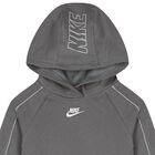 Boys Beige Swoosh Logo Tracksuit, 3, hi-res