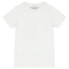 Boys White Logo T-Shirt, 2, hi-res