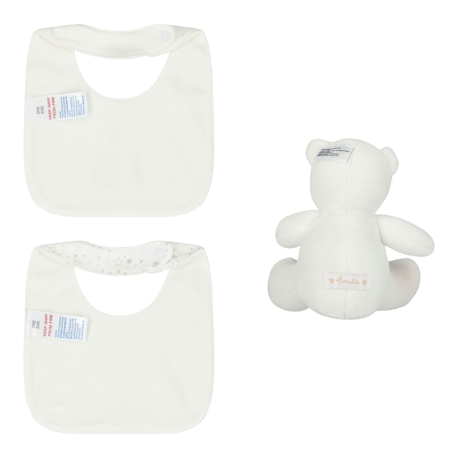 White Bib Gift Set, 3, hi-res image number null