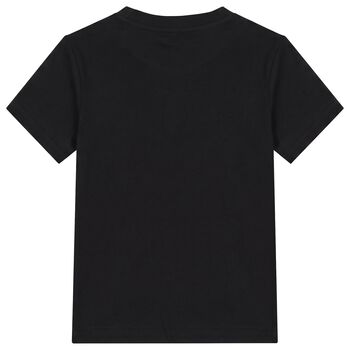 Boys Black Logo T-Shirt 