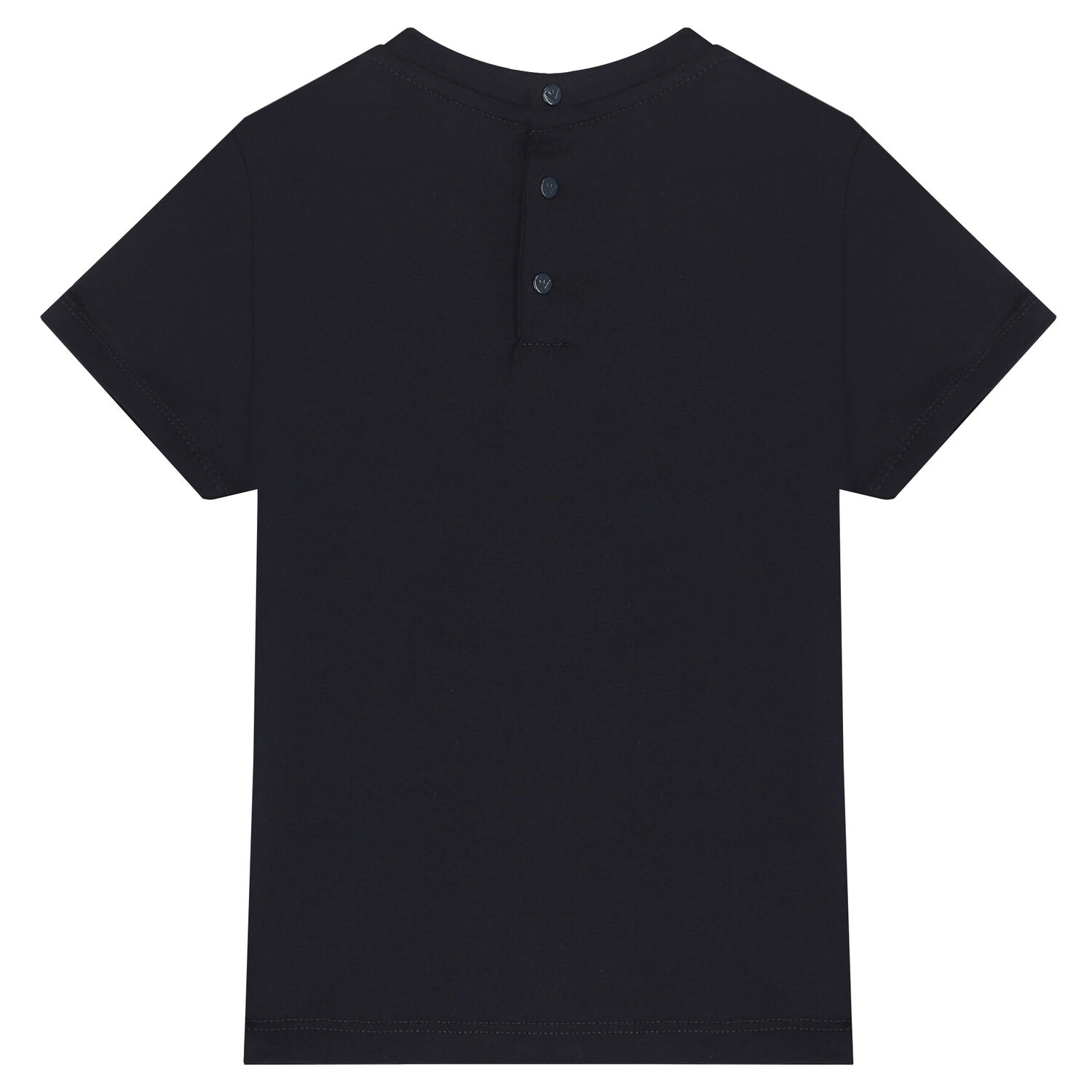 Younger Boys Navy Logo T-Shirt, 2, hi-res image number null
