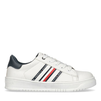 White Logo Trainers