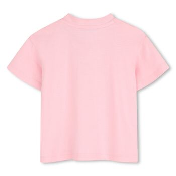 Younger Girls Pink Logo T-Shirt