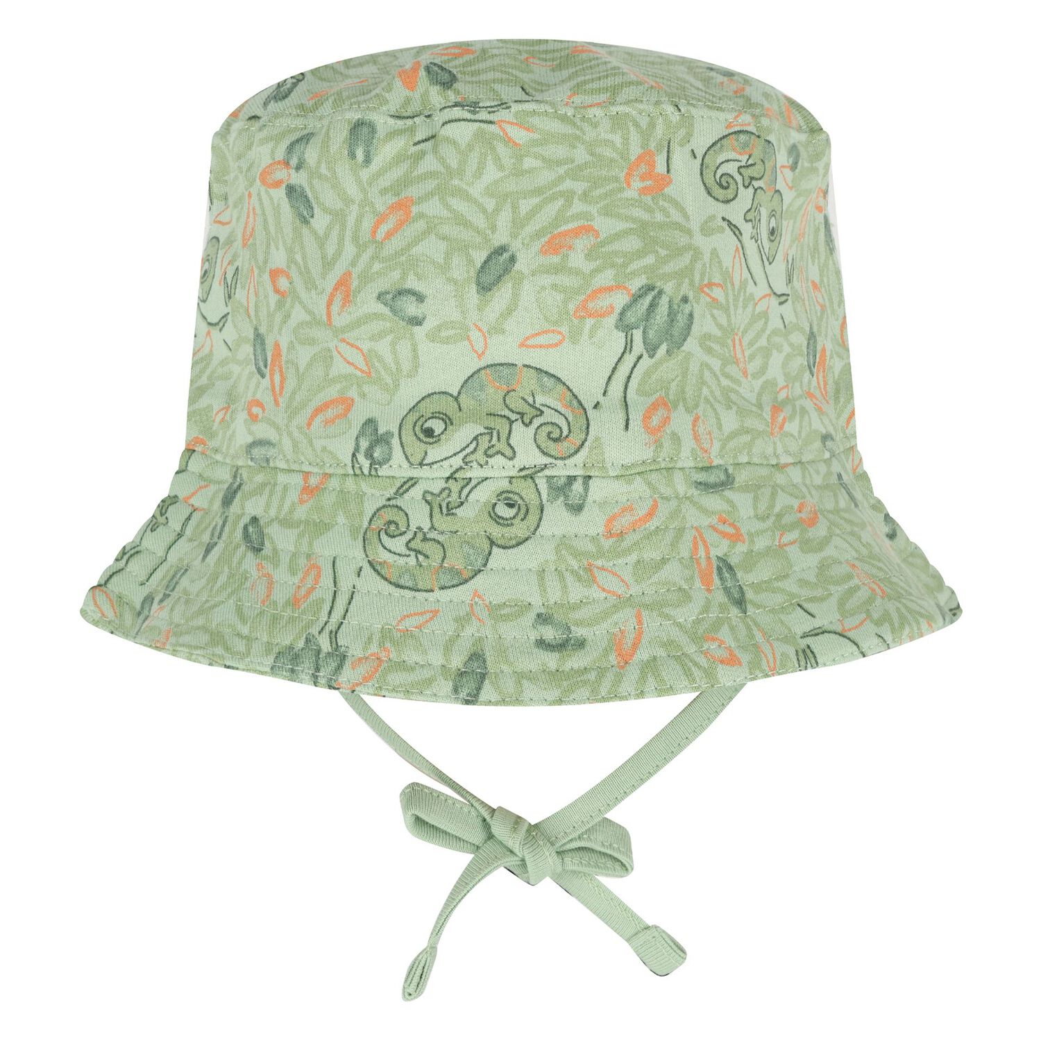 Younger Boys White & Green Shorts & Hat Set, 1, hi-res