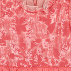 Girls Pink Tiered Chiffon Dress, 1, hi-res