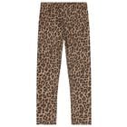 Girls Beige Heart Leggings Set, 1, hi-res