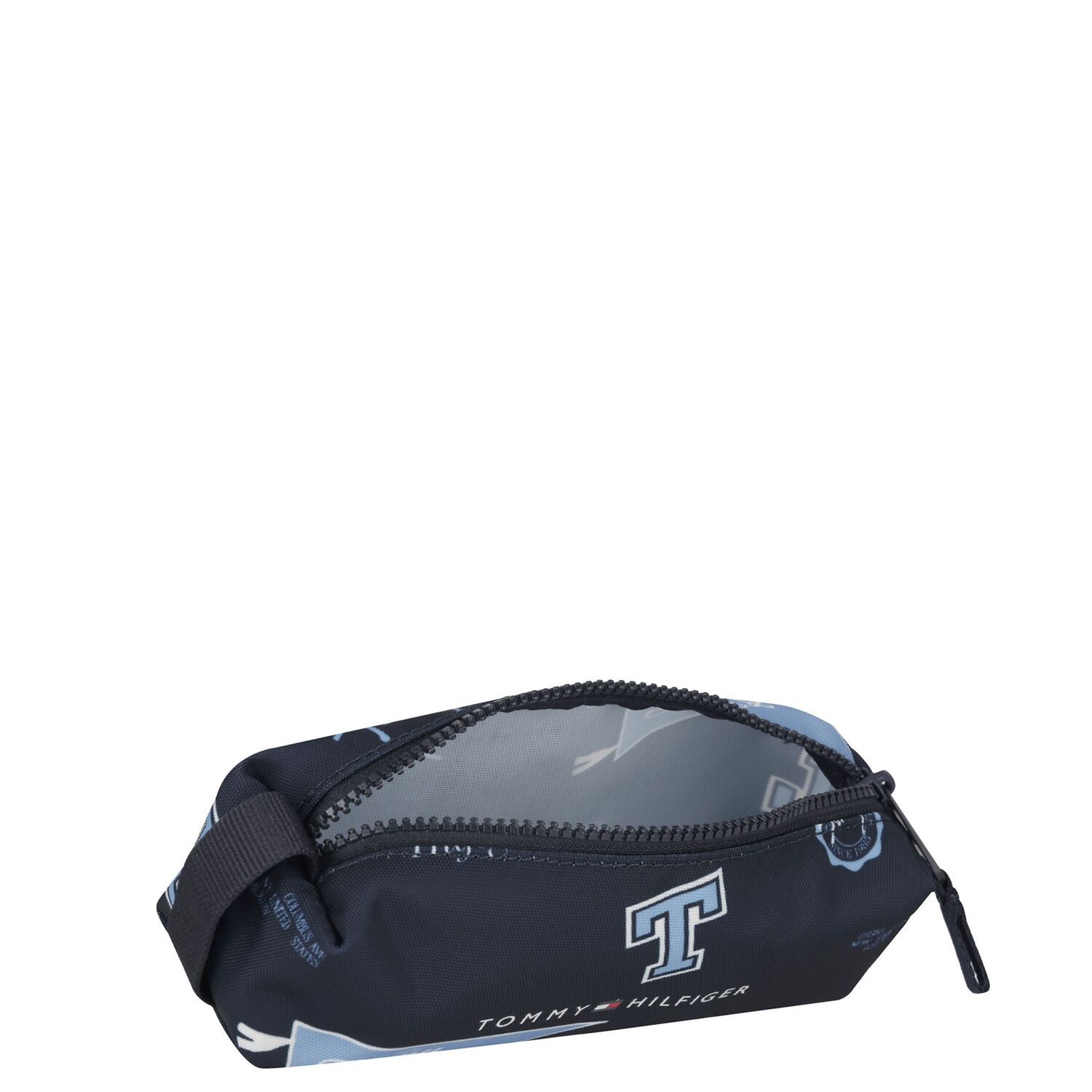 Navy Blue Logo Pencil Case, 1, hi-res