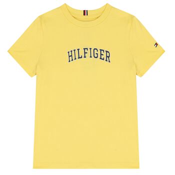 Boys Yellow Varsity Logo T-Shirt