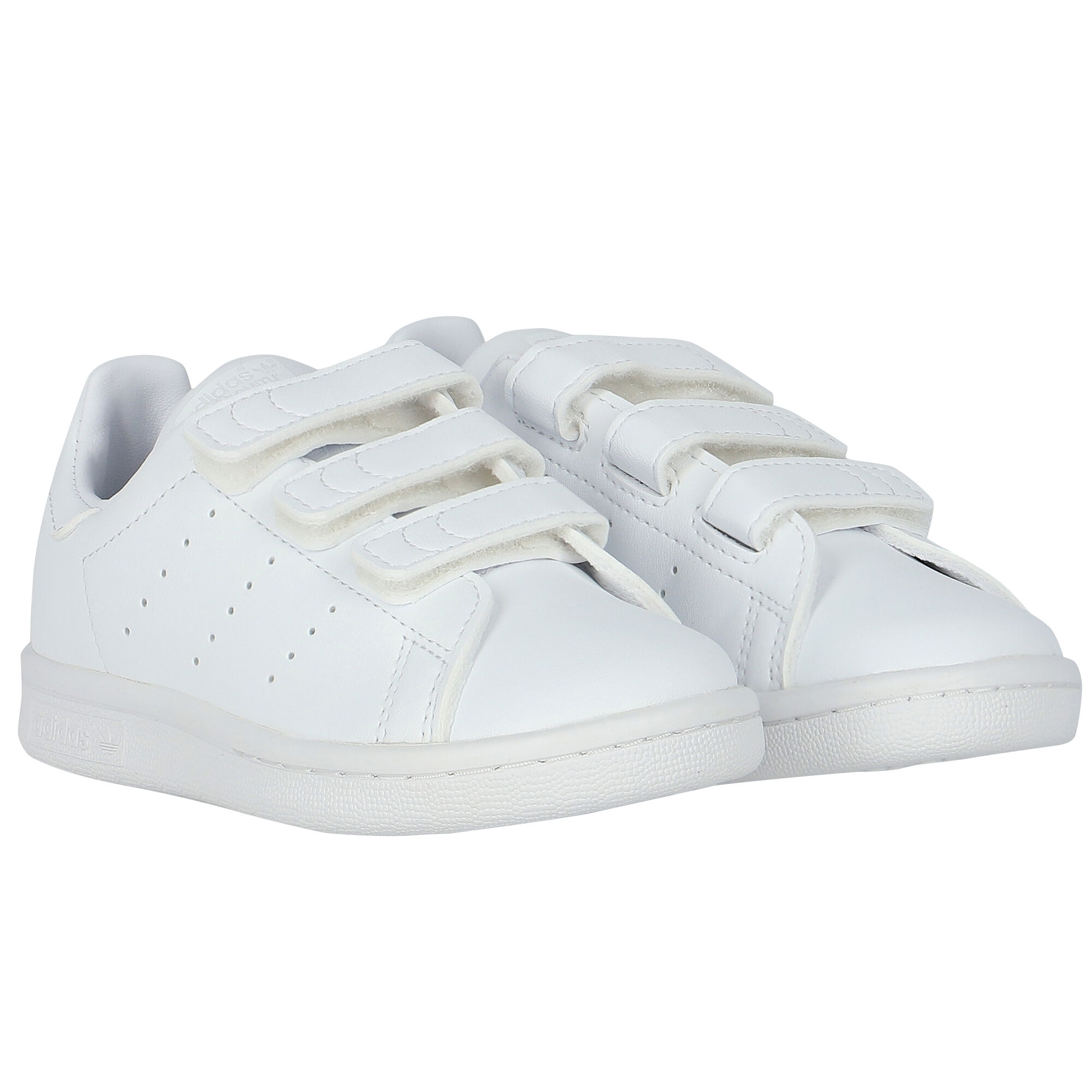 Adidas stan smith junior all white top