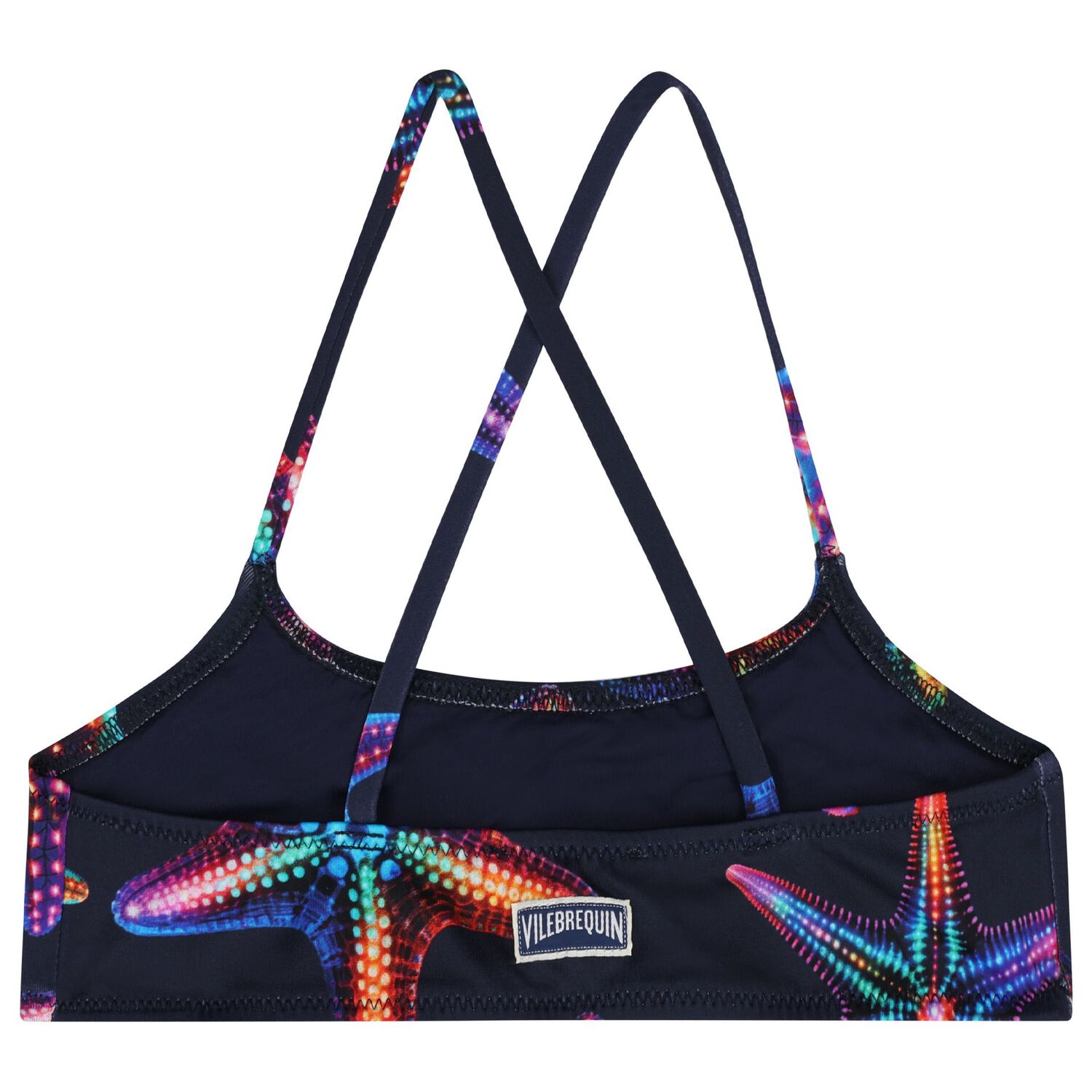 بيكيني نجم البحر باللون  أزرق داكن للبنات, 1, hi-res