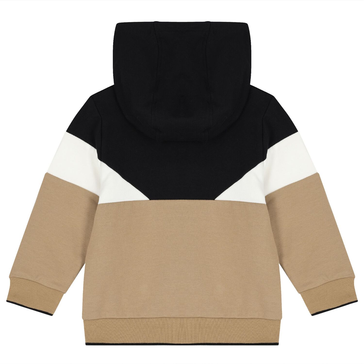 Baby Boys Beige Logo Tracksuit Set, 1, hi-res