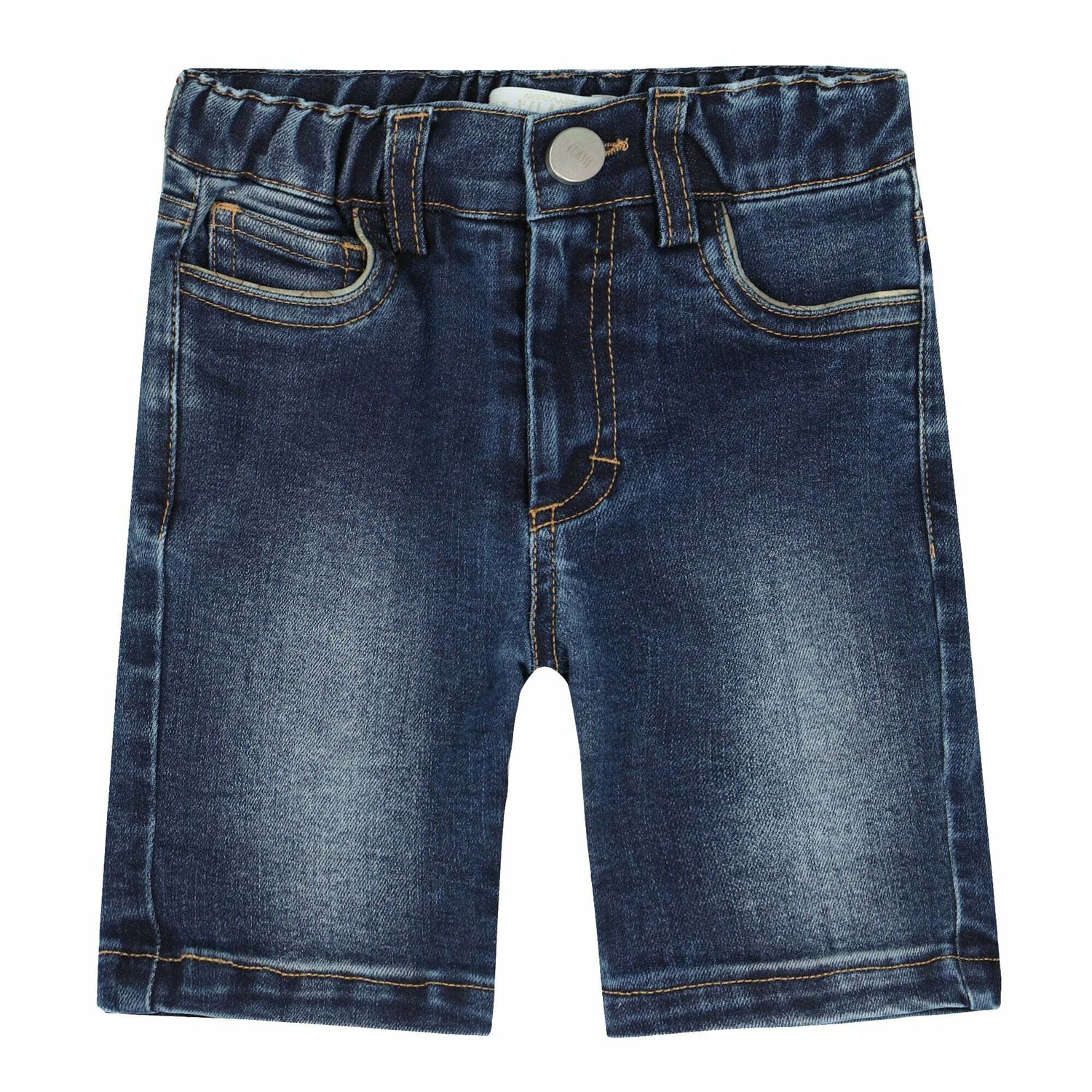 Younger Boys Blue Denim Shorts, 1, hi-res image number null