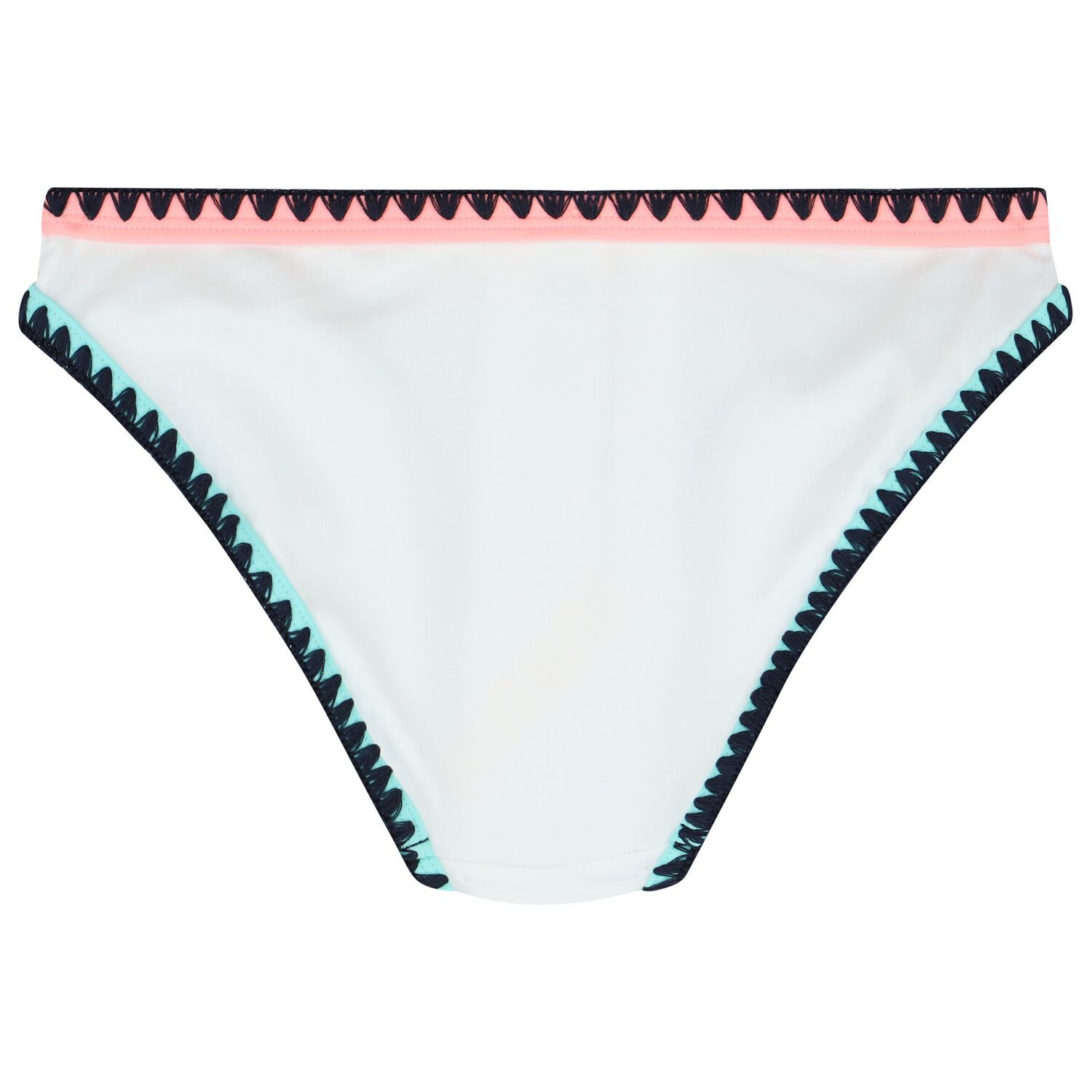 مايوة بكينى بنات مطرز باللون الأبيض, 1, hi-res