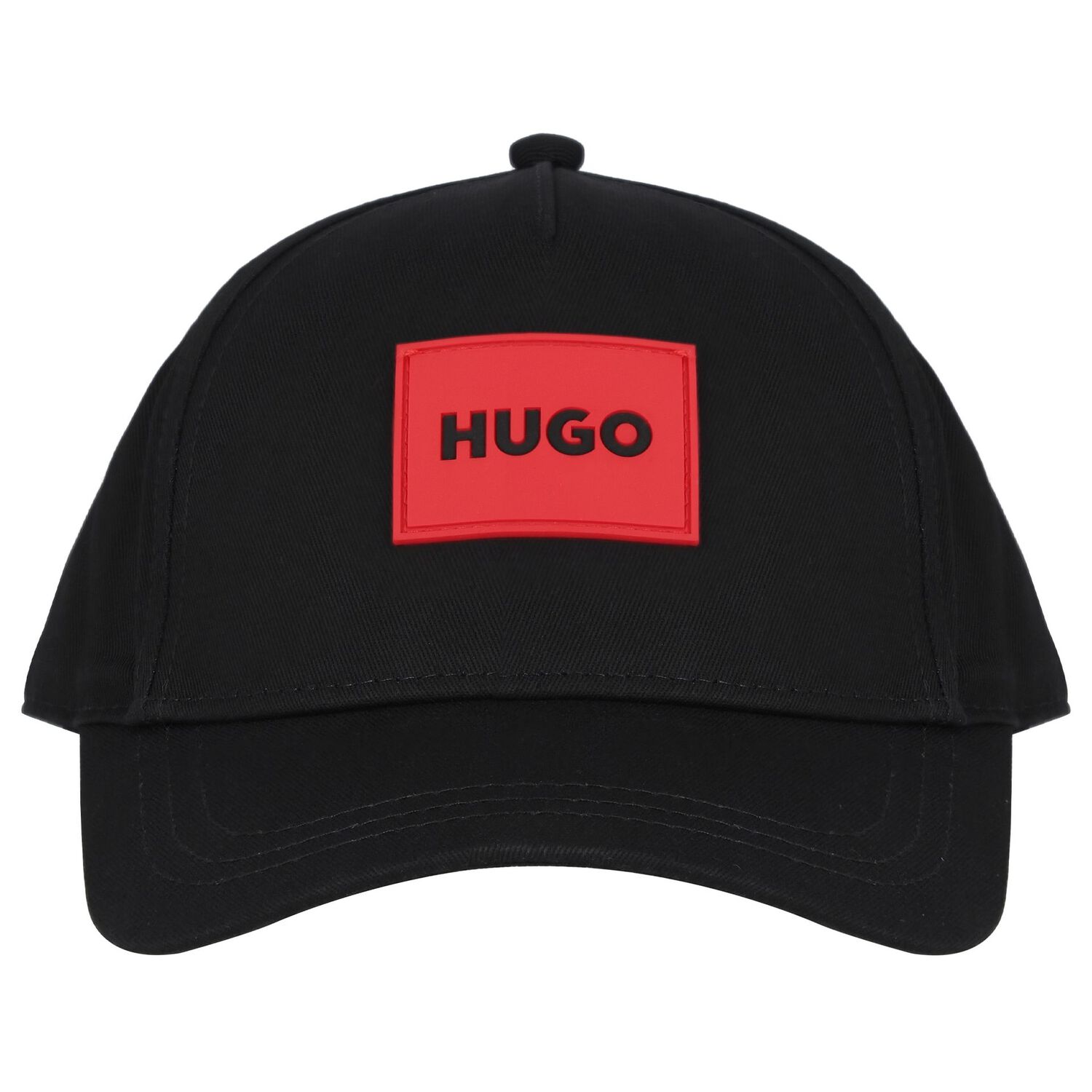 Boys Black Logo Cap, 3, hi-res