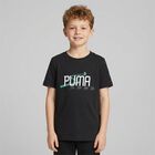 Boys Black Logo T-Shirt, 1, hi-res