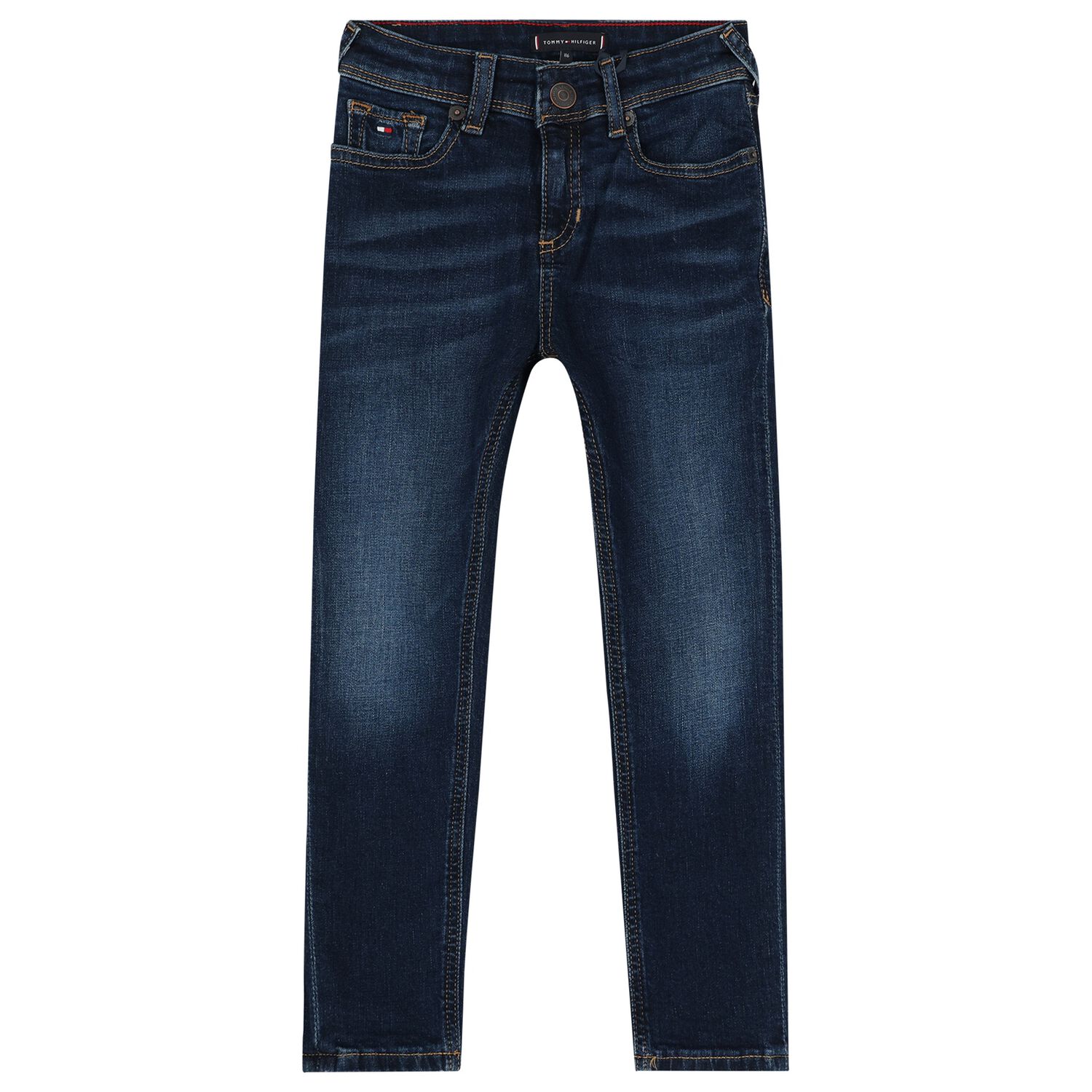 Boys Blue Denim Jeans, 1, hi-res