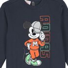 Boys Navy Blue Disney Logo Tracksuit, 1, hi-res