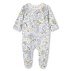 Ivory & Blue Popcorn Logo Babygrow Gift Set, 1, hi-res