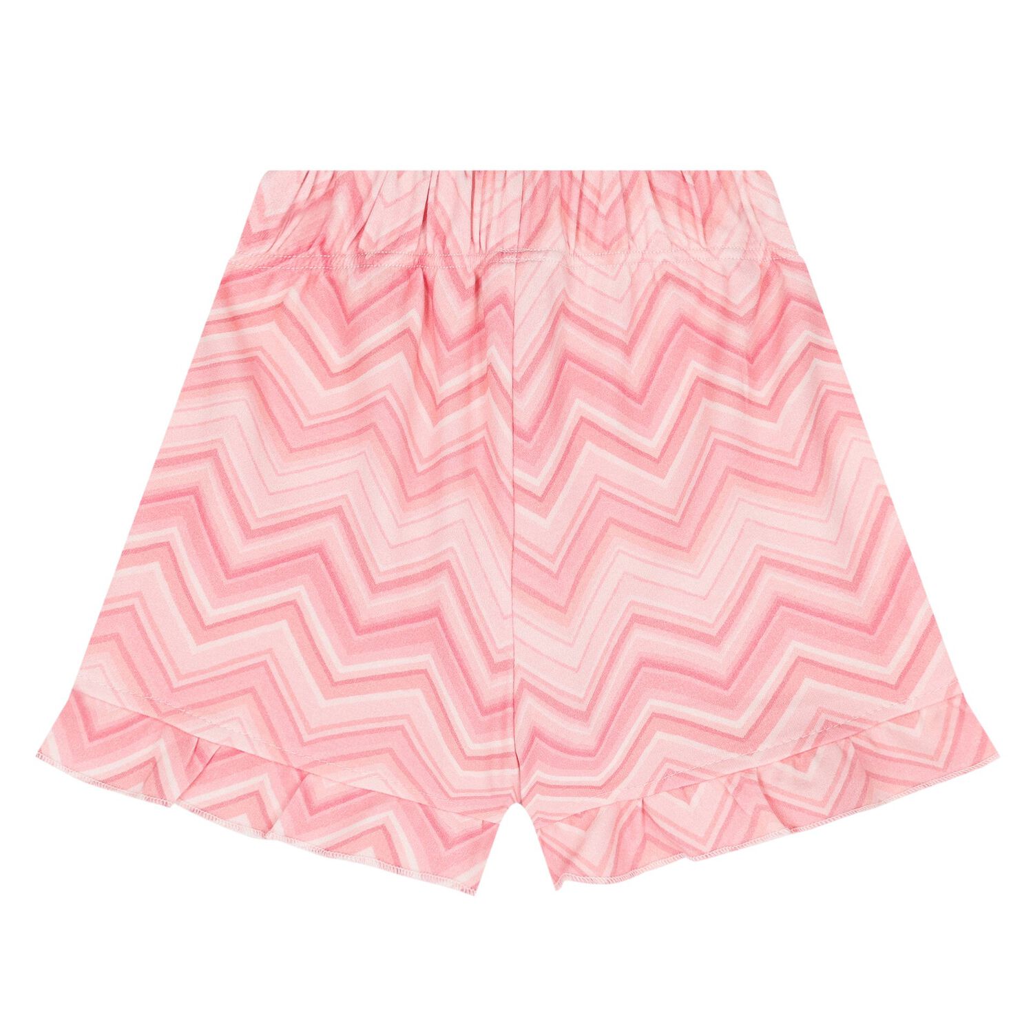 Girls Pink Zig Zag Pyjamas, 1, hi-res