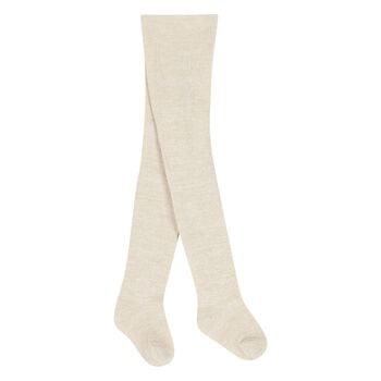 Younger Girls Beige Tights