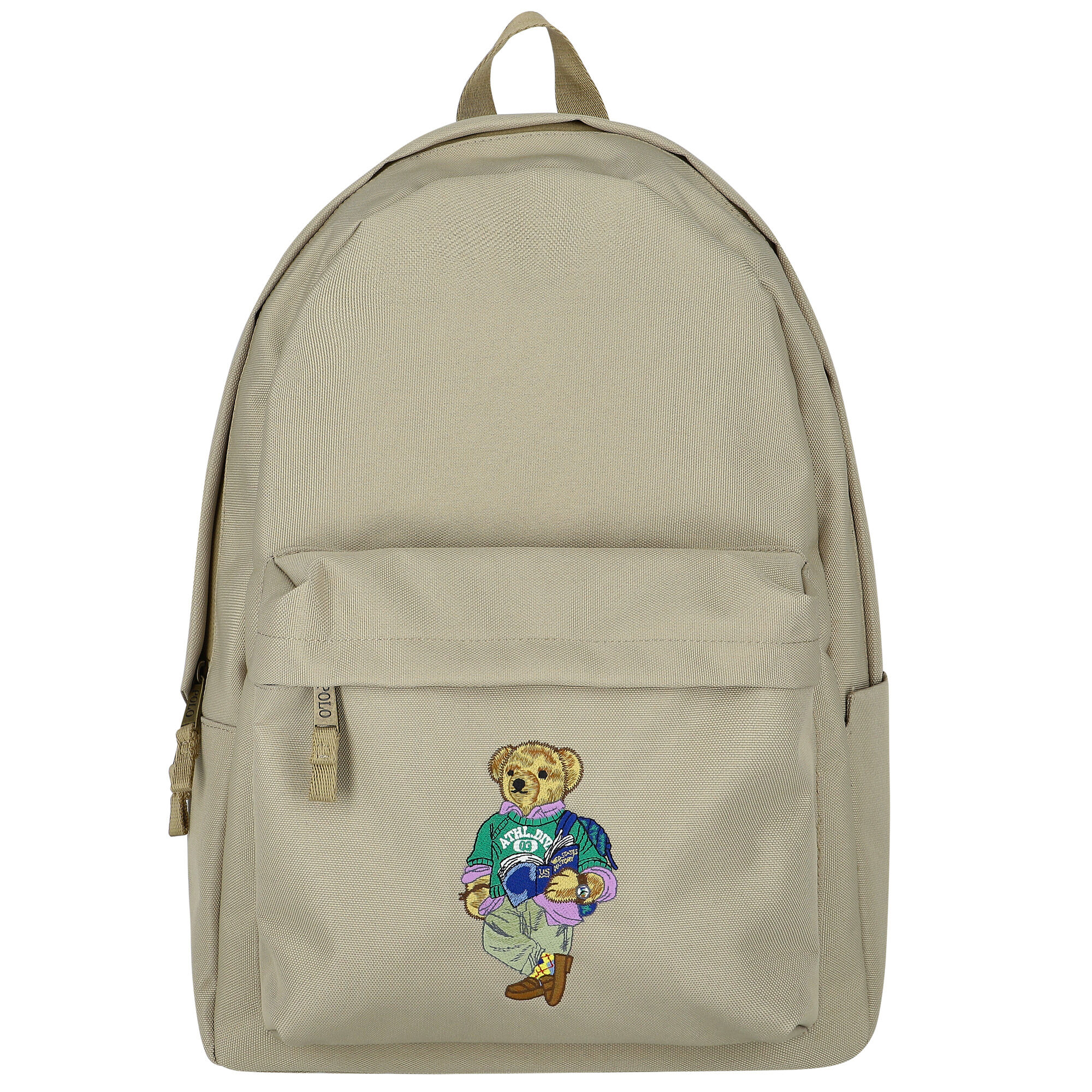 Ralph Lauren Beige Polo Bear Backpack | Junior Couture USA