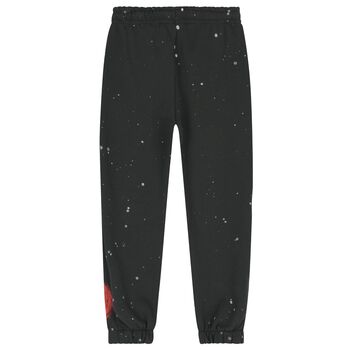 Boys Black Logo Joggers