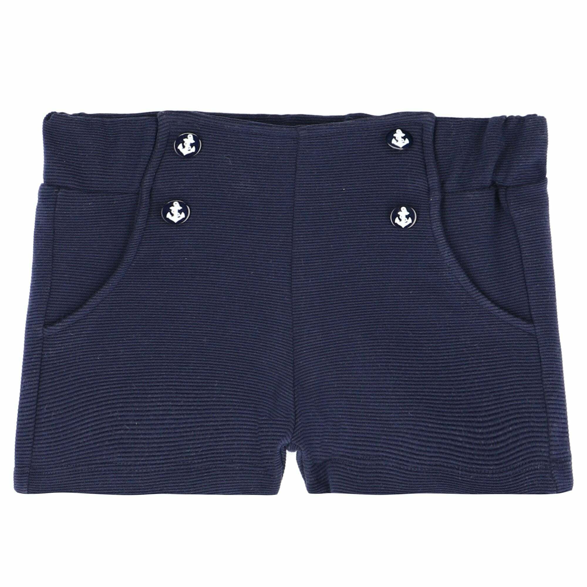 EMC Girls Navy Blue Shorts Junior Couture