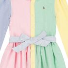 Girls Multi-Colored Logo Dress, 1, hi-res
