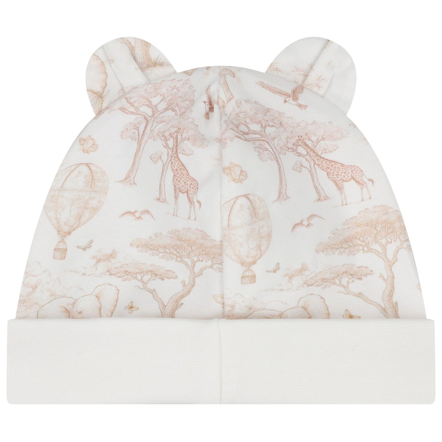 White & Beige Africa Babygrow Gift Set, 1, hi-res
